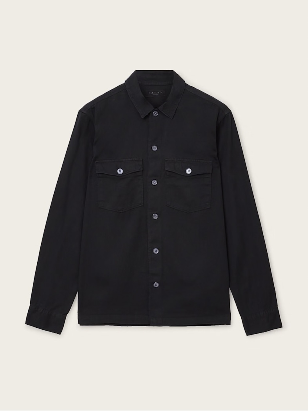 All Saints Button Down (Black)